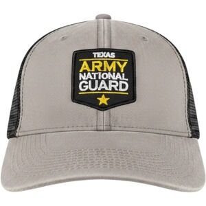 Texas Army National Guard Hat Trucker Cap Adjustable Back Mens OS‎ Military Dad